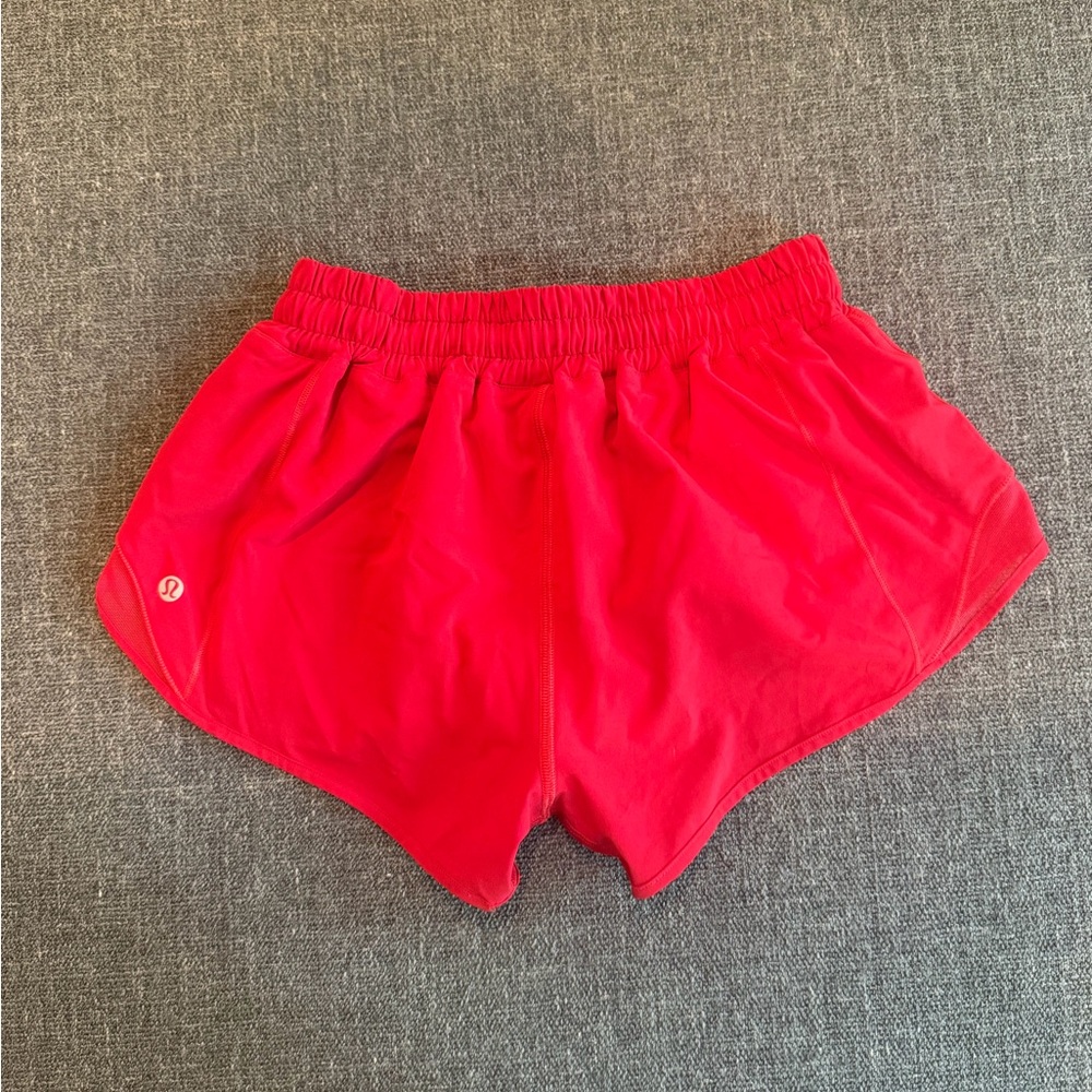 lululemon athletica Bright Pink Athletic Shorts